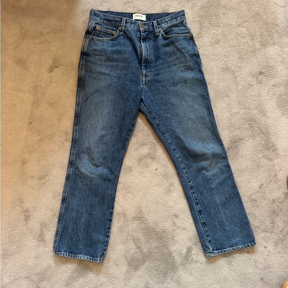 Agolde Pinch Waist High Rise Kick Flare Jeans - 28